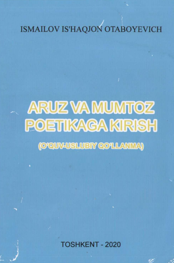 Aruz va mumtoz poetikaga kirish