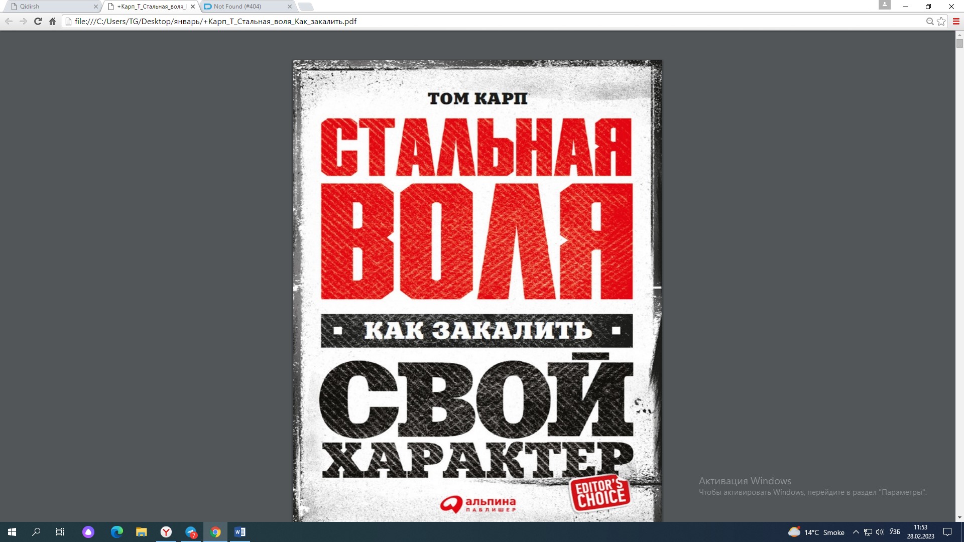 Стальная воля как закалить свой характер