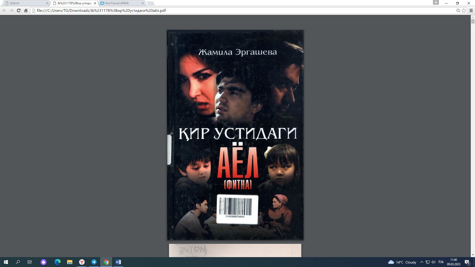 Қир устидаги аёл