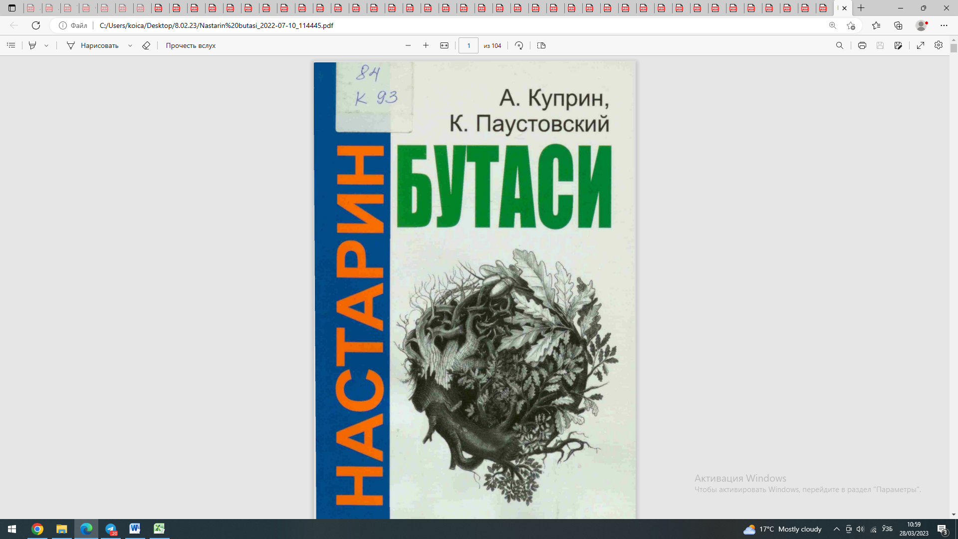 Настарин бутаси