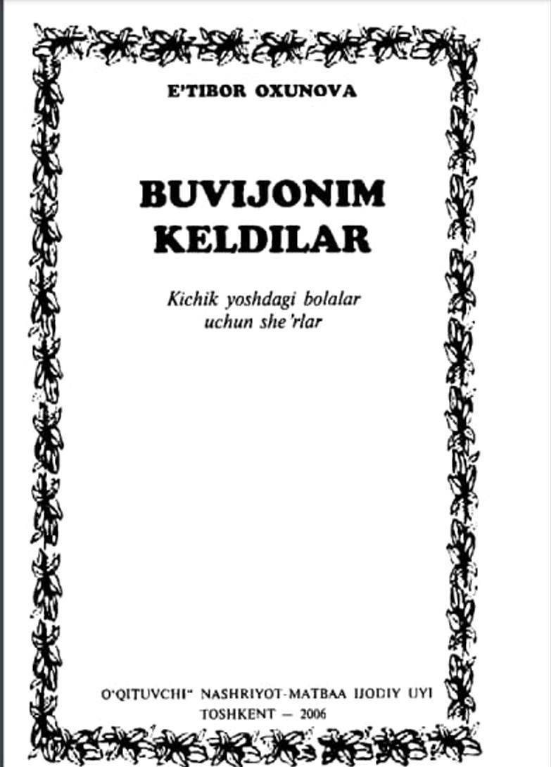 Buvijonim keldilar