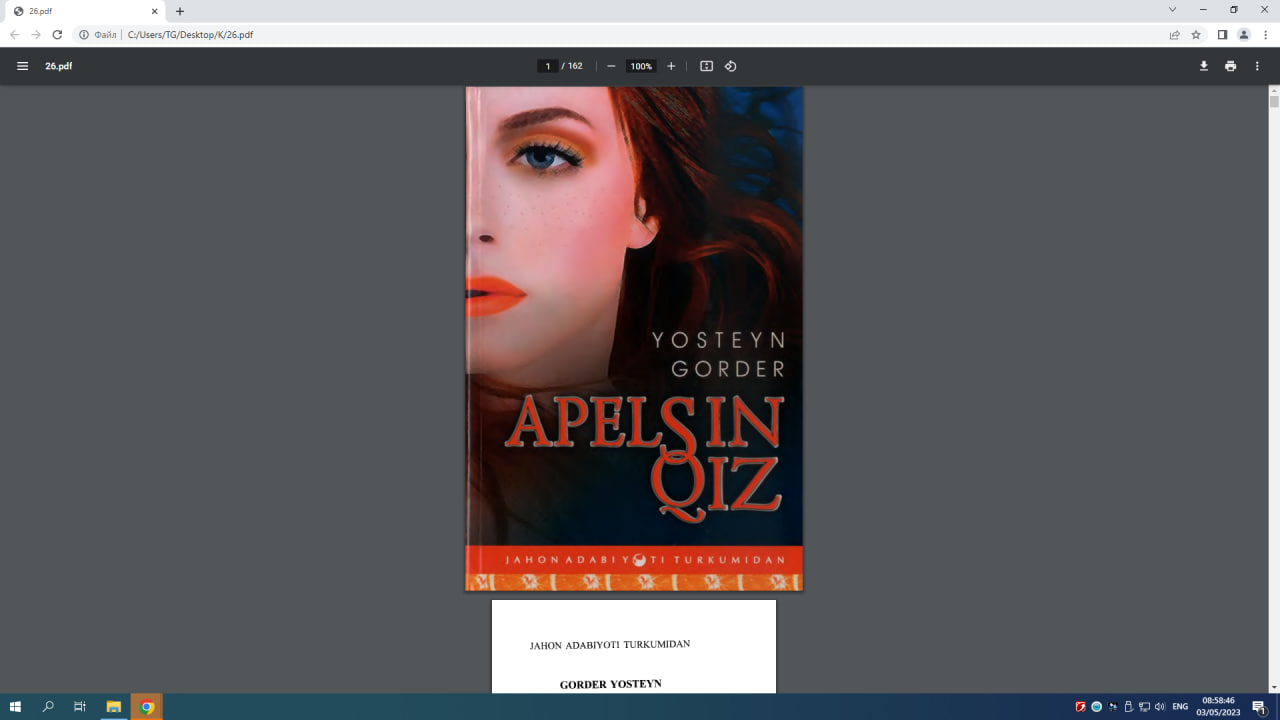 Apelsin qiz.