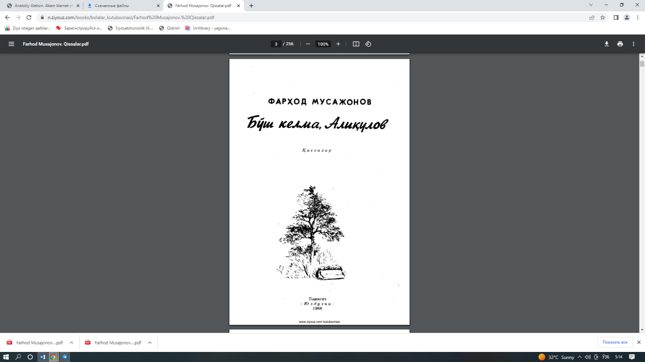 Бўш келма, Алиқулов