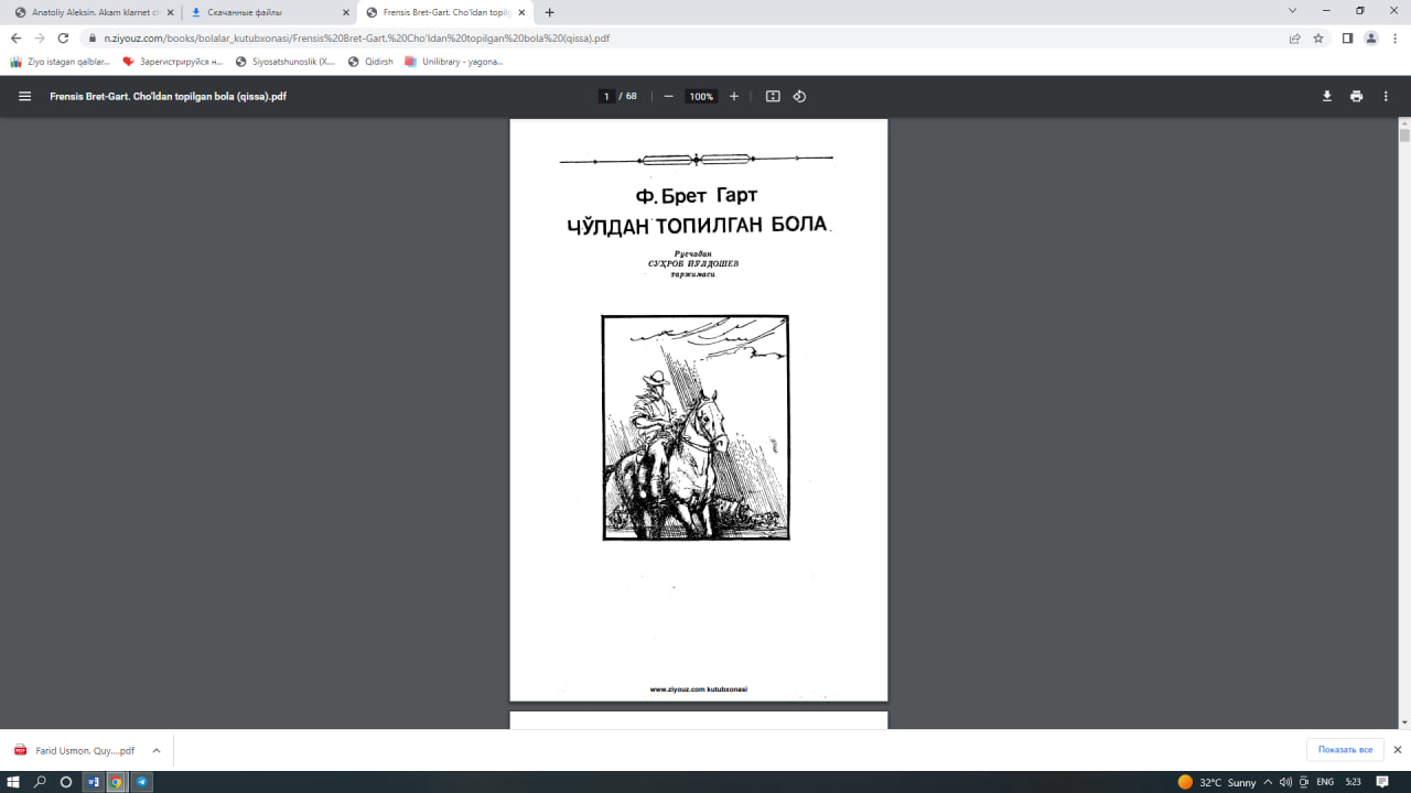 Чўлдан топилган бола