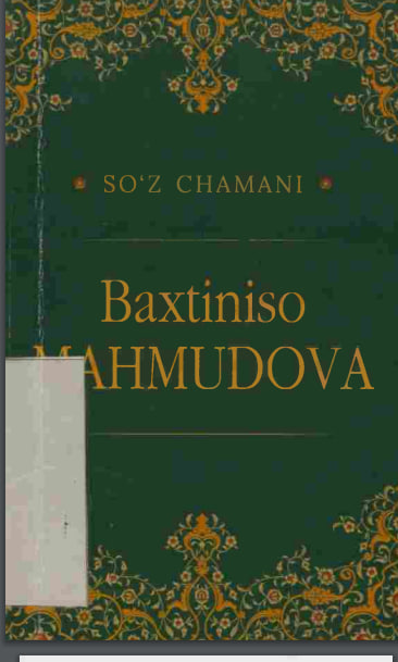 Baxtiniso Mahmudova