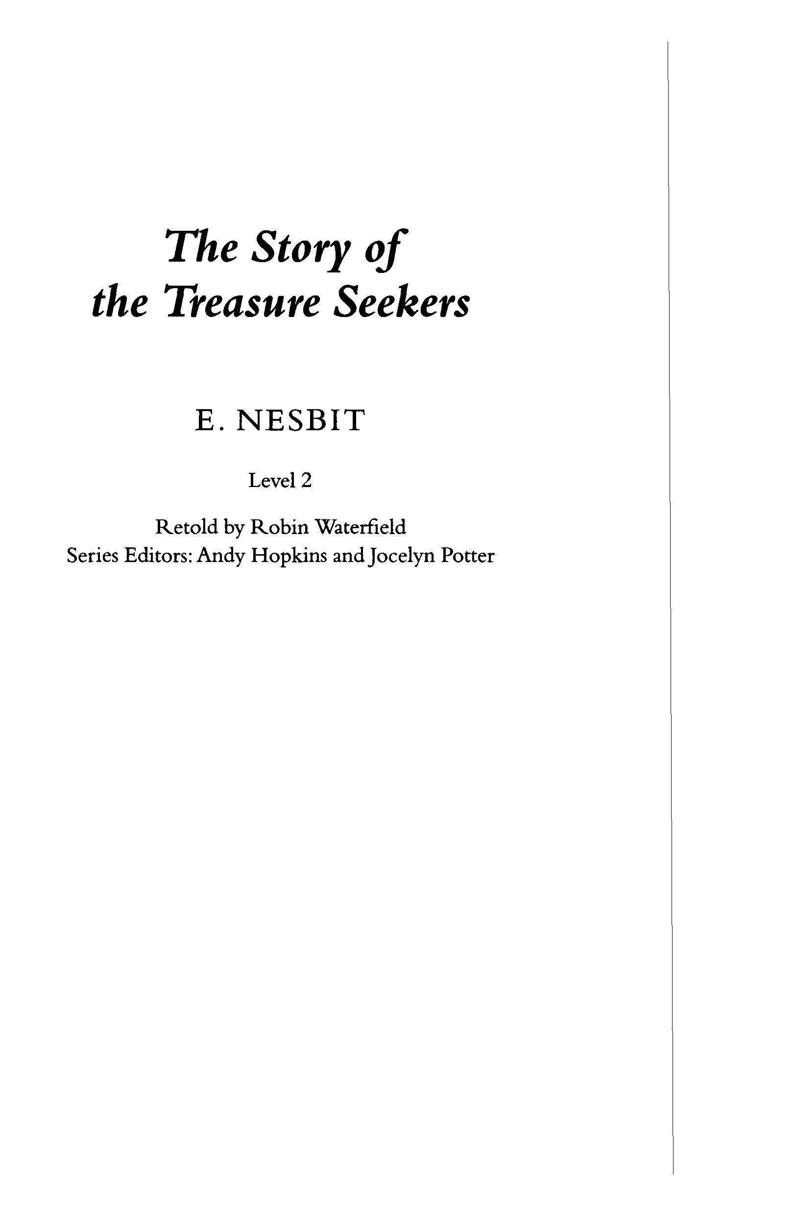 The Story of the Treasure Seekers