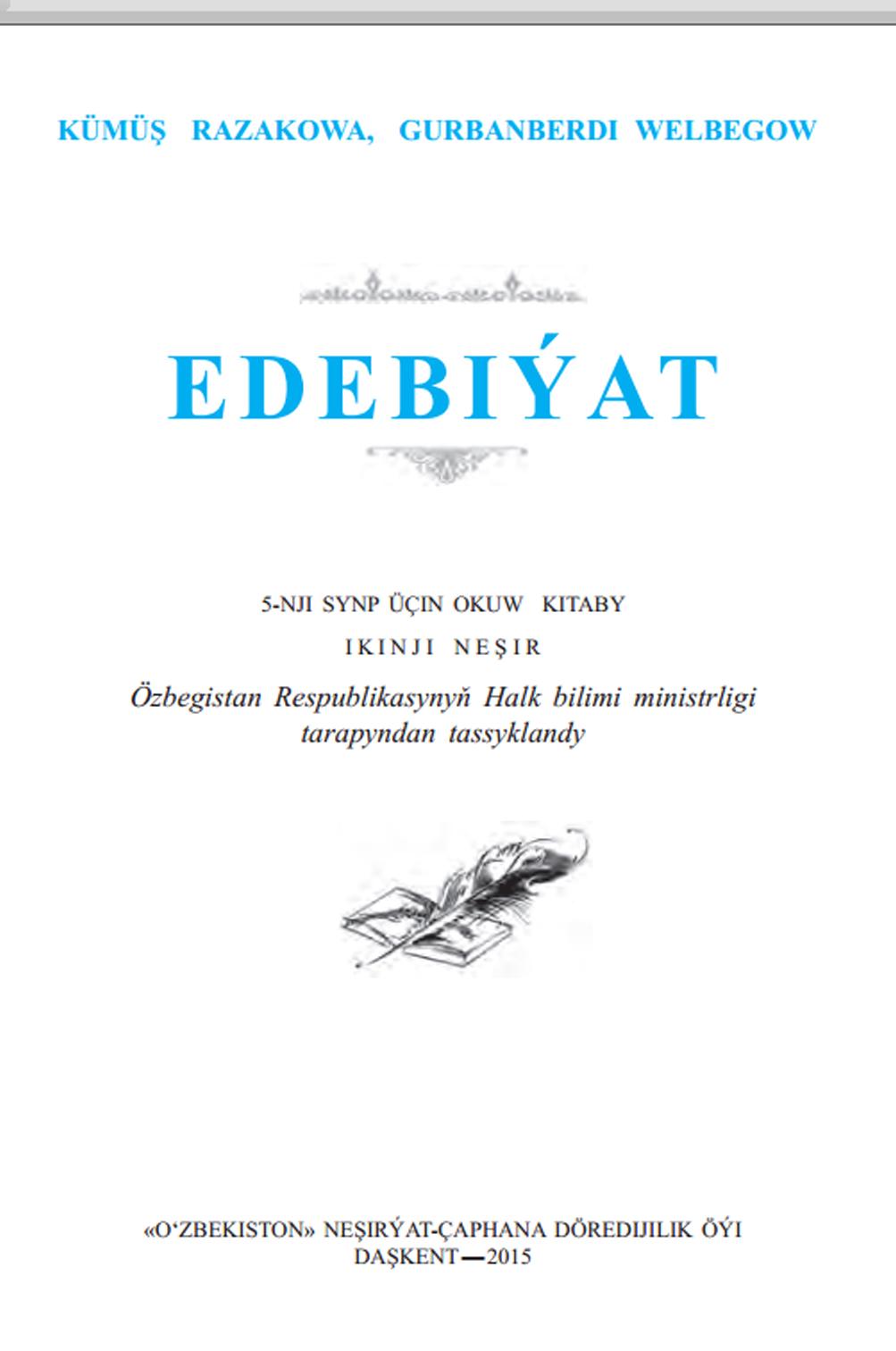 Edebiyat 5-nji synp