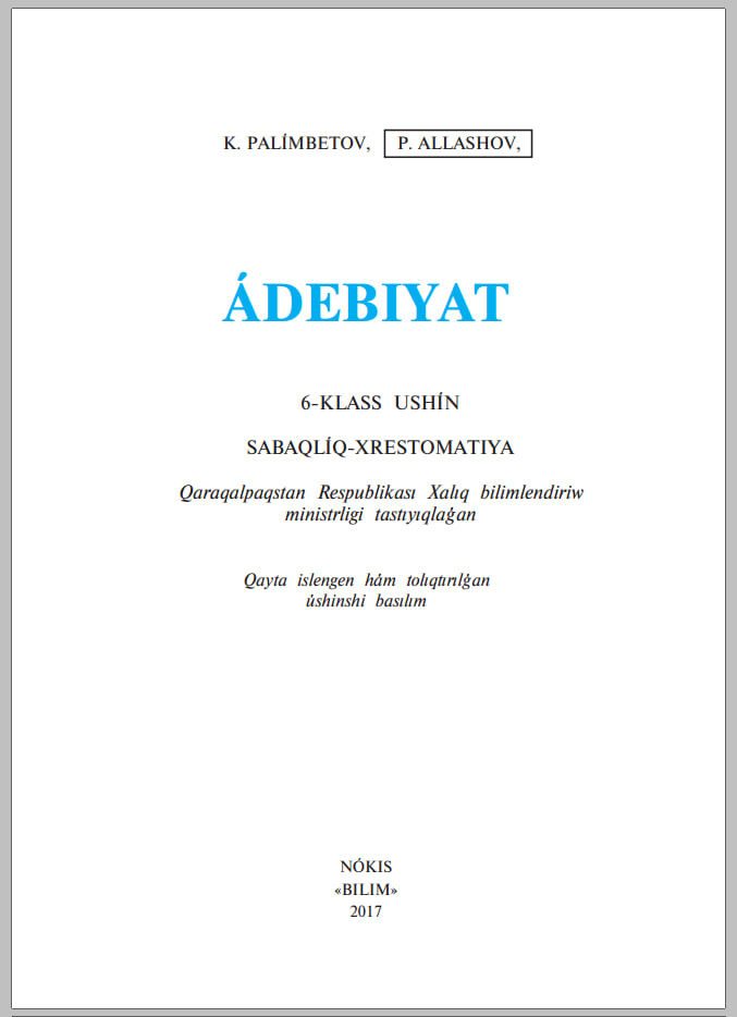 Adebiyat 6-klass
