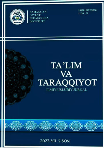 O’zbek allarida qo’llanilgan badiiy tasvir ositalarining lisoniy tahlili