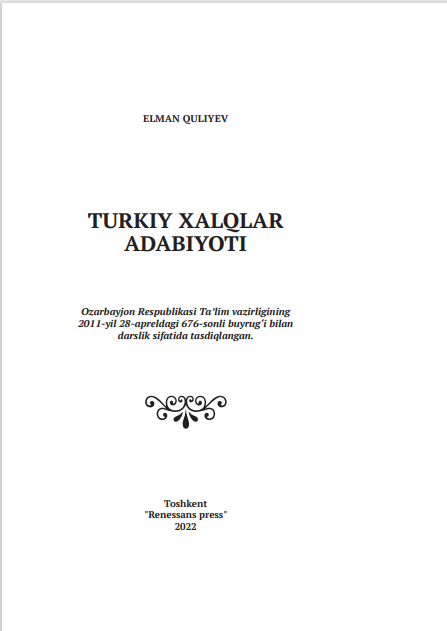 TURKIY XALQLAR ADABIYOTI