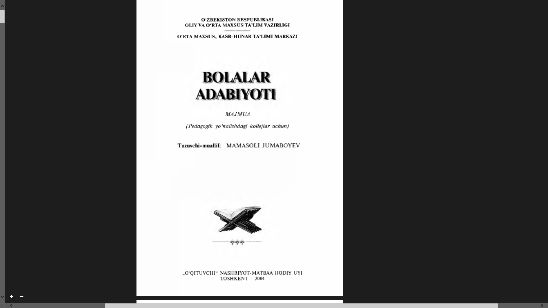 Bolalar adabiyoti