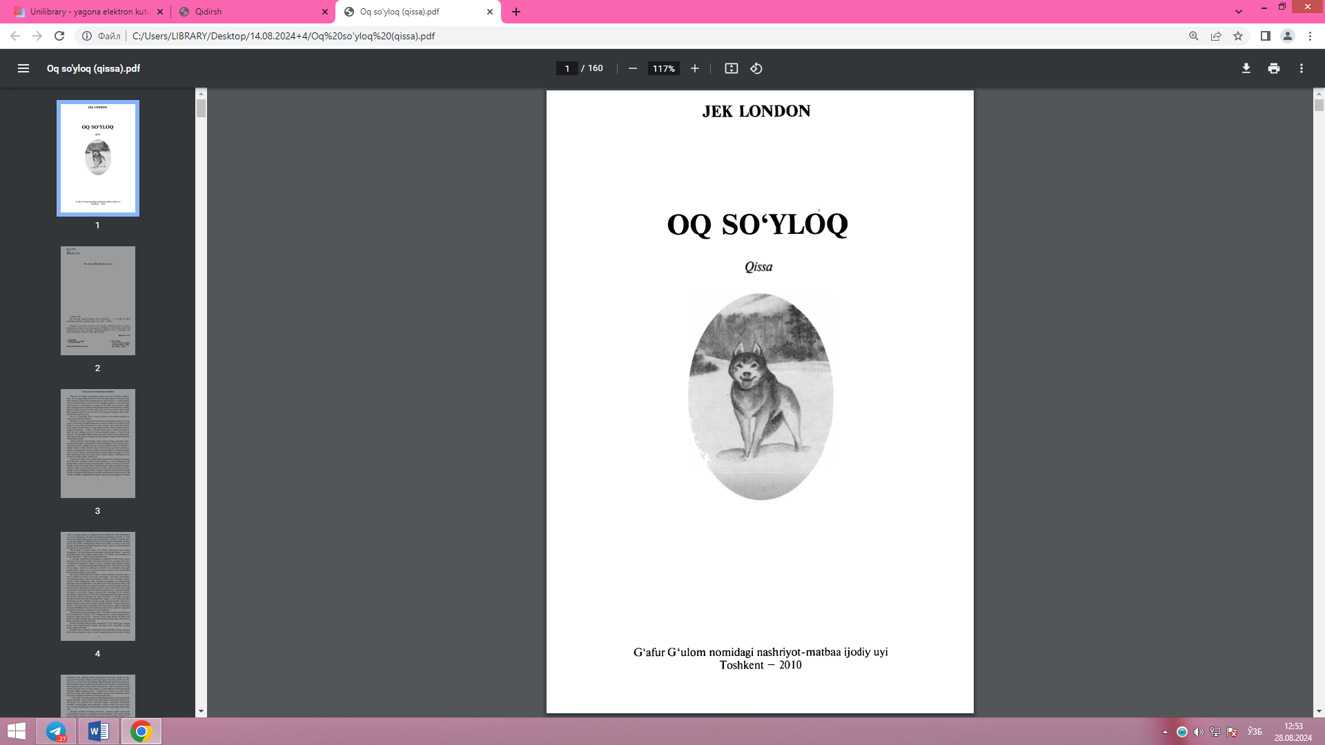 Oq so`yloq