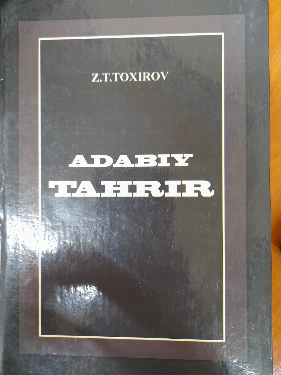 Adabiy tahrir